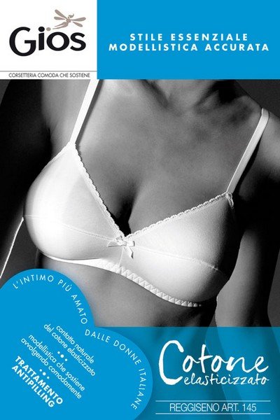 Reggiseno Senza Ferretto Coppa B Gios cod.145