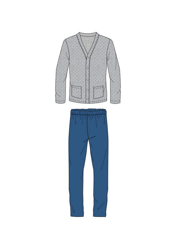 Pigiama Cotone Uomo Il Granchio cod.GP361/A