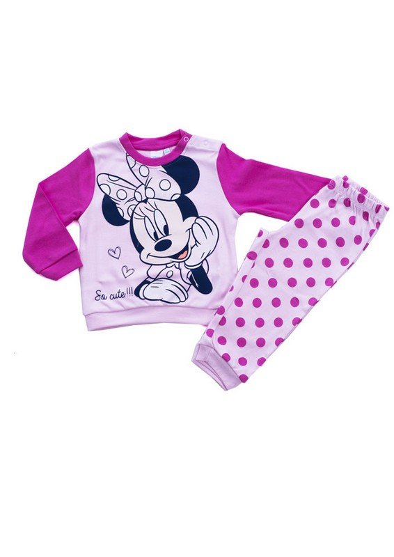 Pigiama Caldo Cotone Bimba Lungo Disney cod.DY32K1064