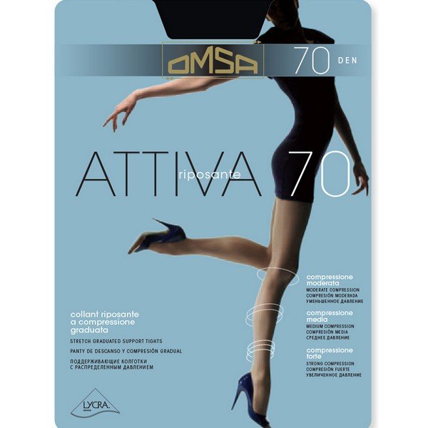 Collant Donna 70 Denari Omsa cod.Attiva70