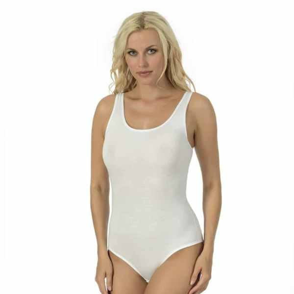 Body Spalla Larga In Cotone Elasticizzato Marlene Art.52779
