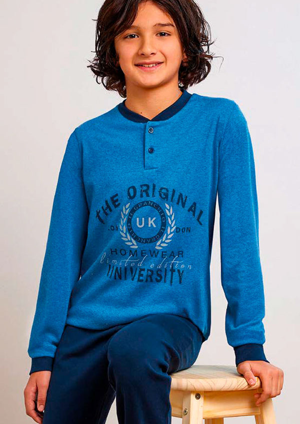 Pigiama Bimba Caldo Cotone Il Granchio cod.GP4139