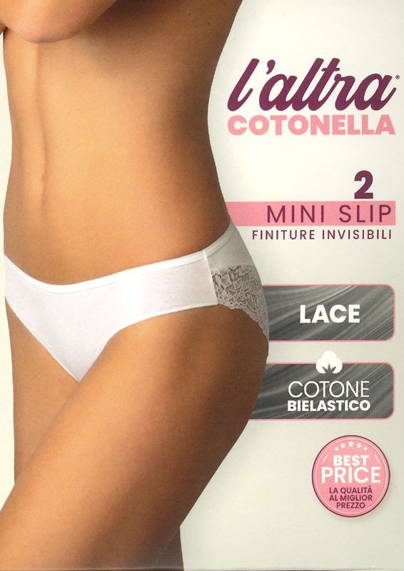 Slip Donna Cotone Cotonella cod.GD287