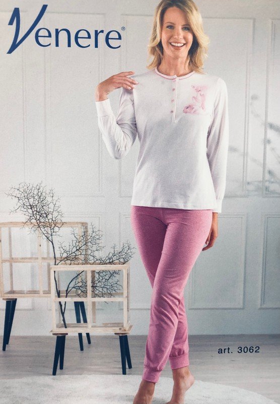 Pigiama Donna Cotone Serafino Venere cod.3062