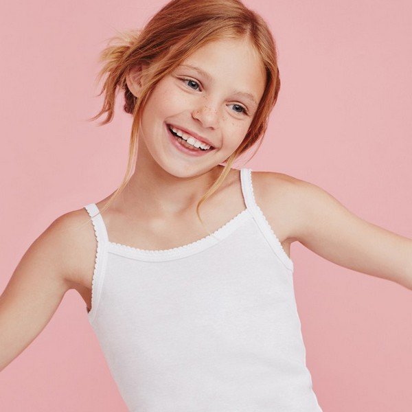 Canotta Bimba Cotone Ellepì cod.AI8228