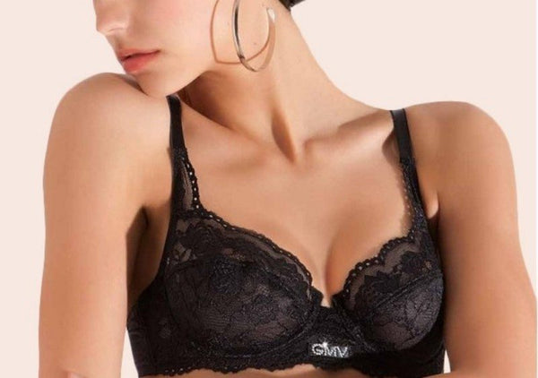 Reggiseno Gianmarco Venturi In Coppa B Con Ferretto e Morbidissimo Pizzo