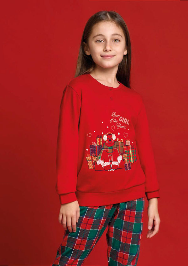 Pigiama Bimba Caldo Cotone Il Granchio cod.GP7098