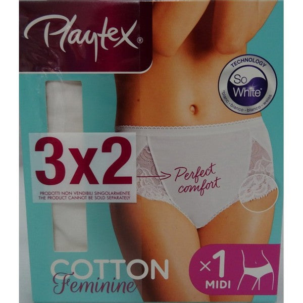 Slip Donna Playtex Cotone cod.MidiPizzo