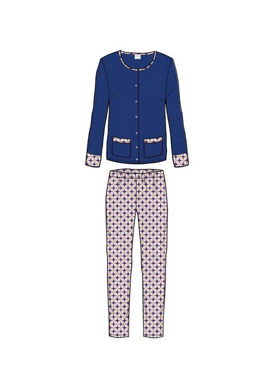 Pigiama Donna Cotone Il Granchio cod.GP418/A