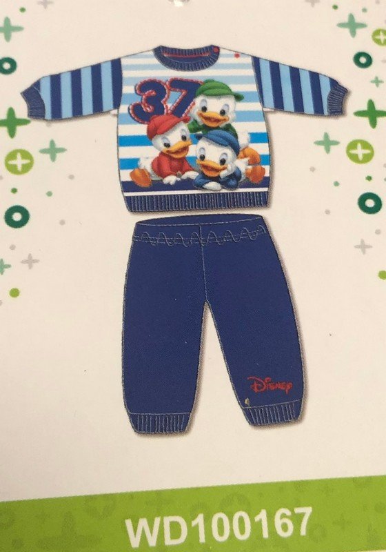 Pigiama Neonato Cotone Interlock Disney cod.WD100167