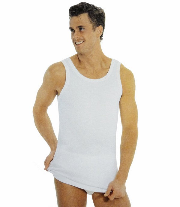 Canotta Spalla Larga Uomo Caldo Cotone Henry cod.153