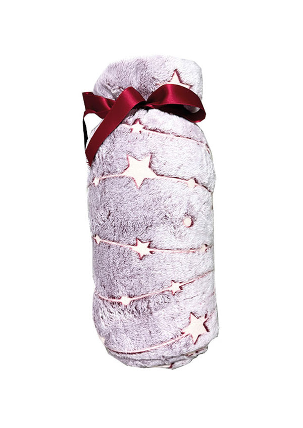 Plaid Coral Jacquard 120x150 Natale Preziosa 25037