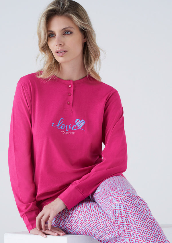 Pigiama Donna Cotone Karelpiù cod.KC8111