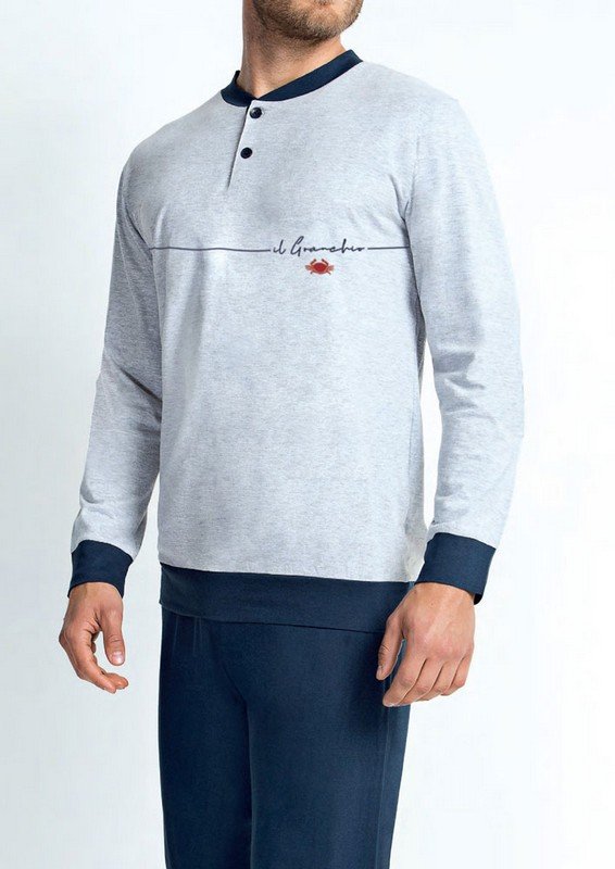 Pigiama Calibrato Uomo Cotone Il Granchio cod.GP360/C