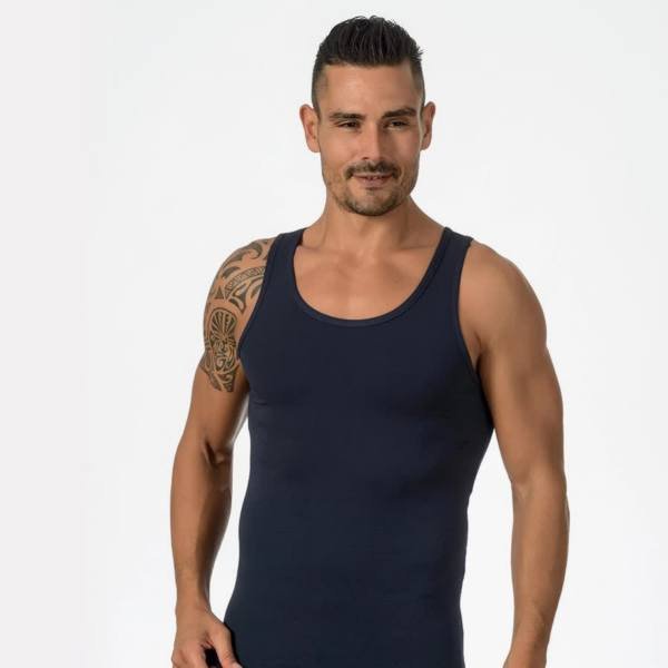 Canottiera Elasticizzata Uomo Marlene Cod.30455