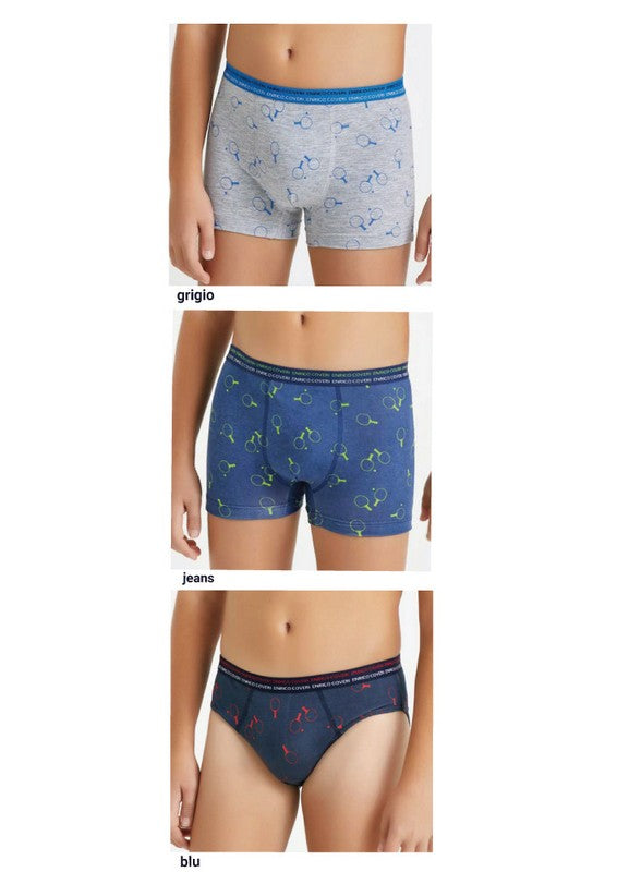Boxer Bimbo Cotone Enrico Coveri cod.EB4126