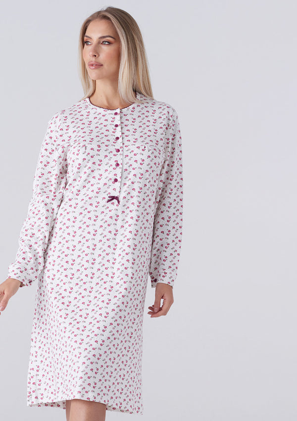 Camicia Da Notte Donna Cotone Karelpiù cod.KY7026