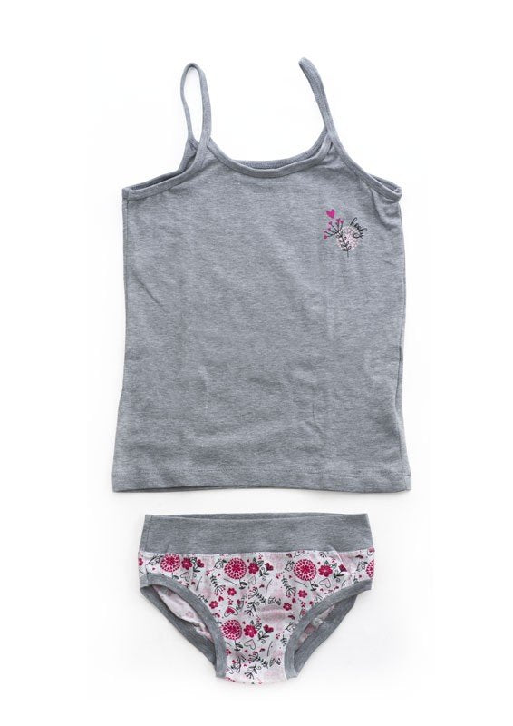 Canotta e Slip Bimba Cotone cod.Hula Hoop