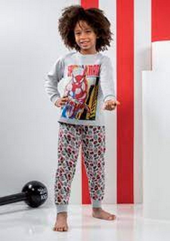 Pigiama Caldo Cotone Lungo Bambino Mickey Mouse cod.MV40M4204