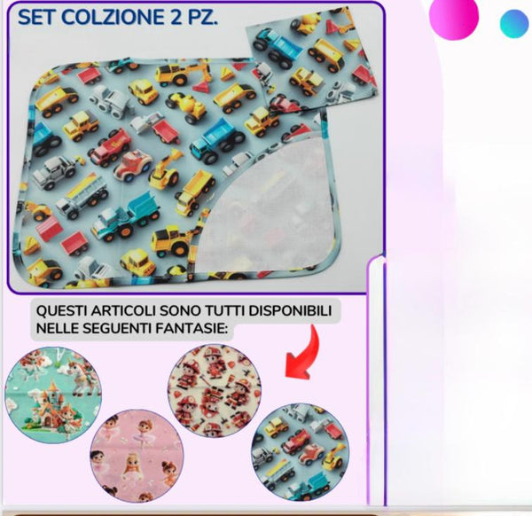 Set Americano In Cotone cod.AS16