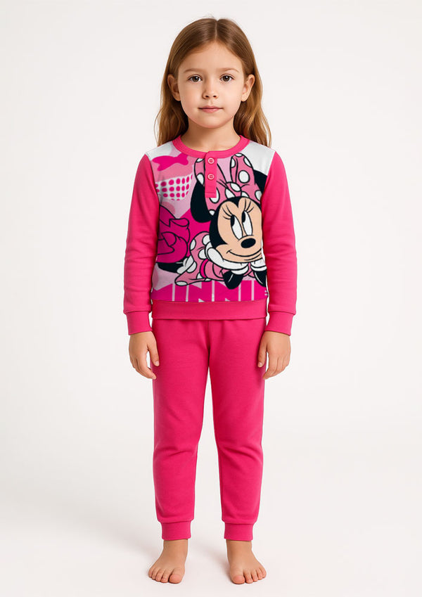 Pigiama Bimba Caldo Cotone Minnie Mini1908