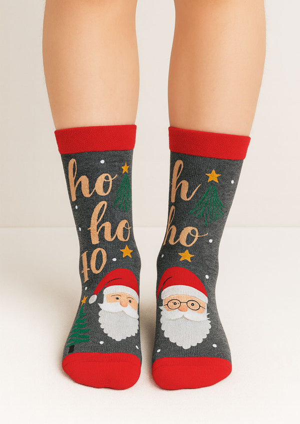 CALZA ABS ANTISCIVOLO NATALE I MORBIDOSI 603