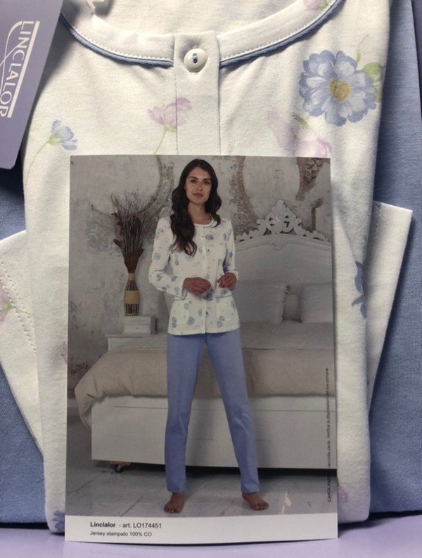 Pigiama Donna Cotone Linclalor cod.74451