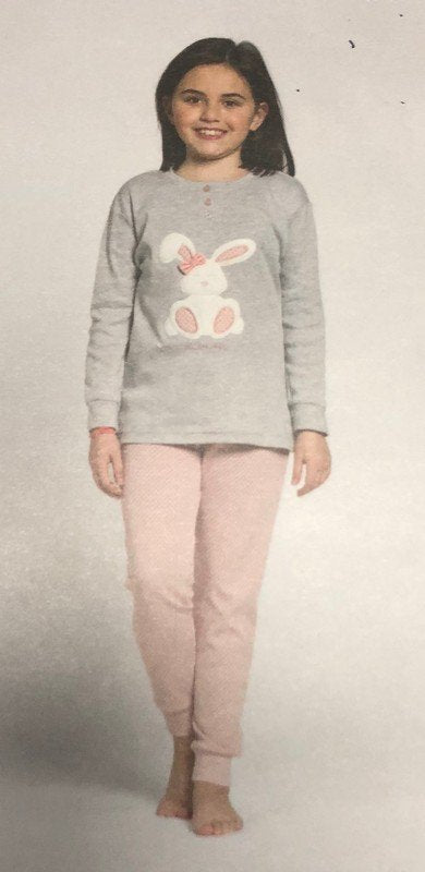 Pigiama Bambina Caldo Cotone Noidìnotte cod.FE1421