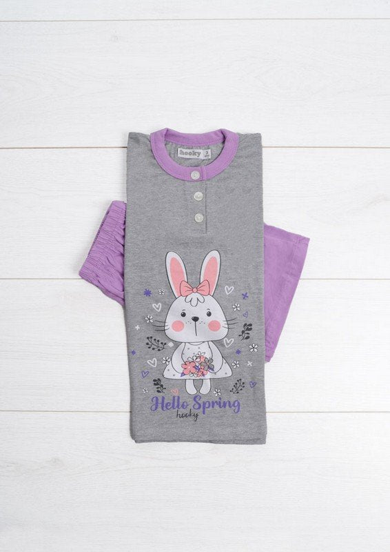 Pigiama Manica Corta Bimba Hooky cod.Bonnie