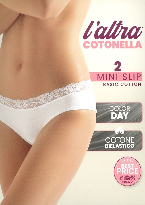 Slip Donna Cotone Cotonella cod.GD253