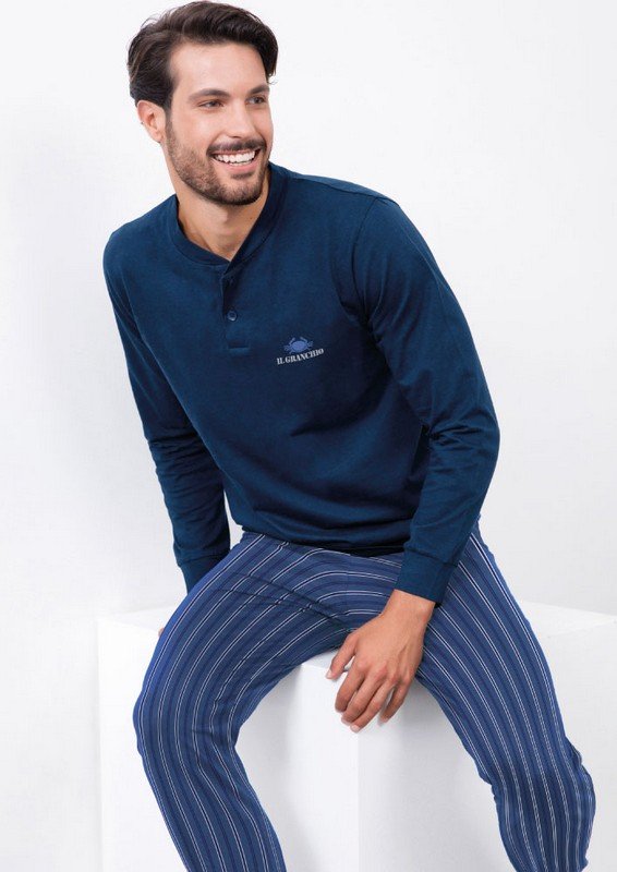 Pigiama Uomo Cotone Il Granchio cod.GP1042