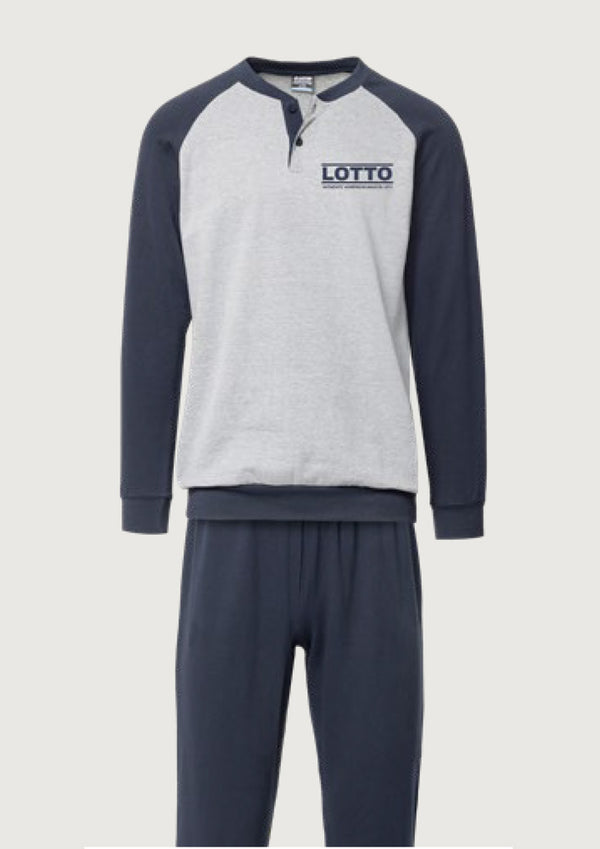 Pigiama Uomo Felpato Lotto cod.LP2121
