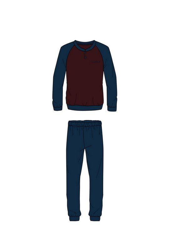 Pigiama Uomo Caldo Cotone Il Granchio cod.GP4004