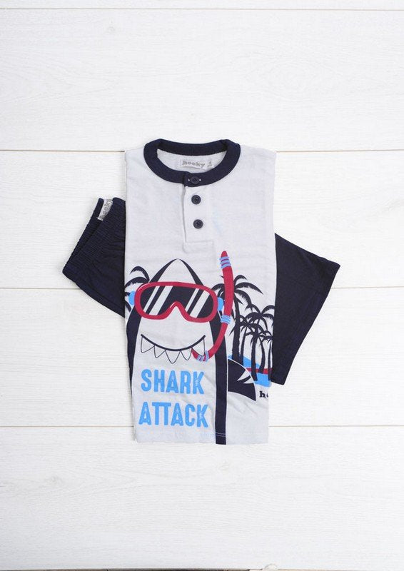 Pigiama Bimbo Corto Cotone Hooky cod.Bruno