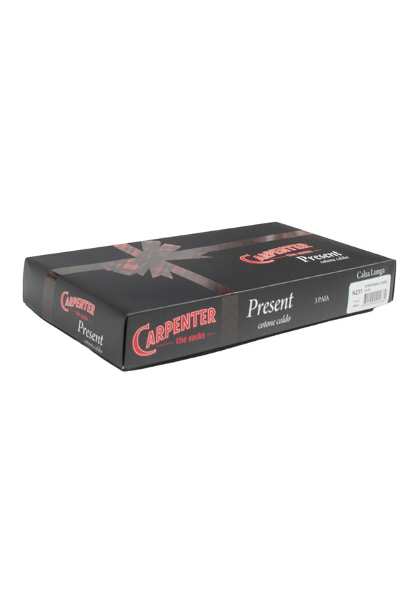 Calza Lunga Natale Uomo Carpenter Caldo Cotone cod.N231