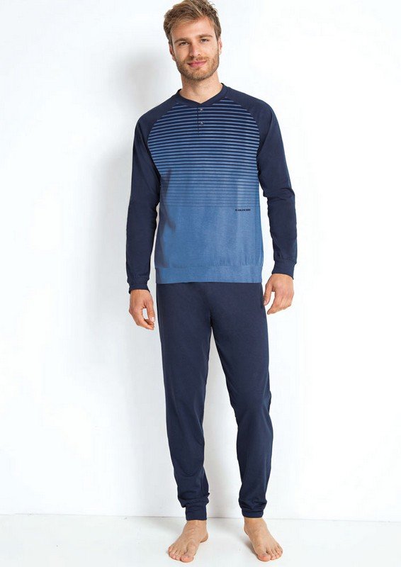 Pigiama Uomo Cotone Serafino Il Granchio cod.GP357