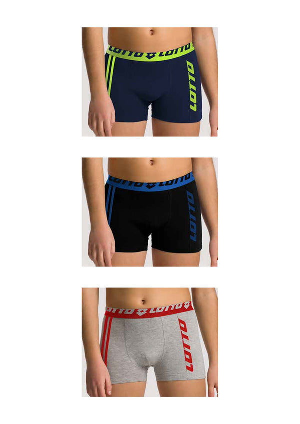 Boxer Ragazzo Cotone Lotto cod.LB4261