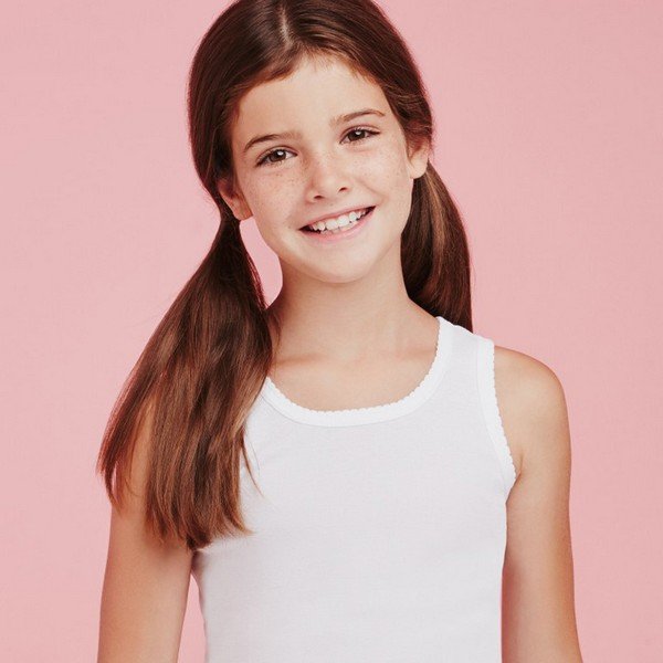 Canotta Bimba Cotone Ellepì cod.AI8227