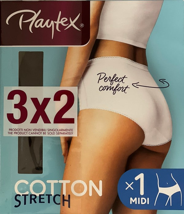 Slip Donna Playtex Cotone cod.Midi