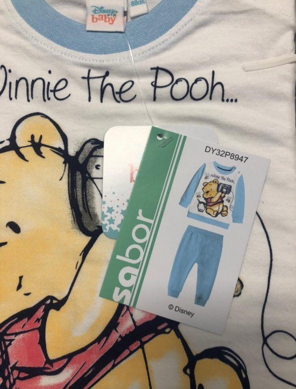 Pigiama Bimbo Cotone Neonato Disney cod.DY32P8947