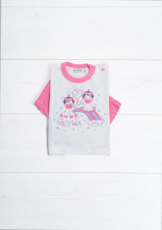 Pigiama Neonata Cotone Corto Hooky cod.Aurora
