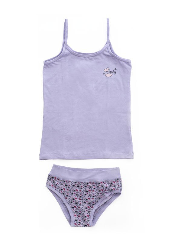Canotta e Slip Bimba Cotone cod.Bambola