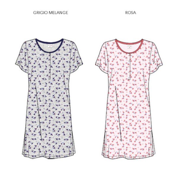 Camicia Da Notte Corta Il Granchio cod.GP823