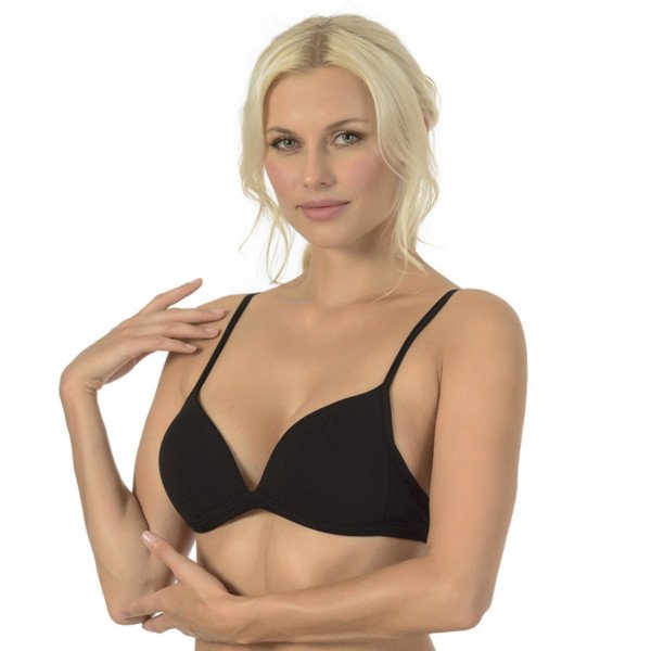 Reggiseno Triangolo Imbottito In Cotone Senza Ferretto Marlene ( coppa B) Cod.52934